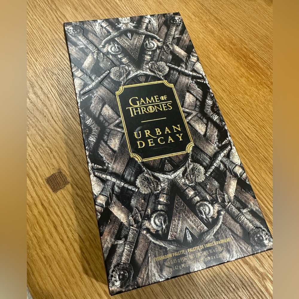 NWT Game Of Thrones Urban Decay 20 Shade Eyeshadow Pallet